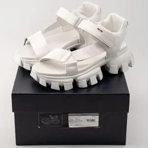 Prada | Shoes | Size 8 9us Prada Cloudbust Thunder Sandal  display picture 3